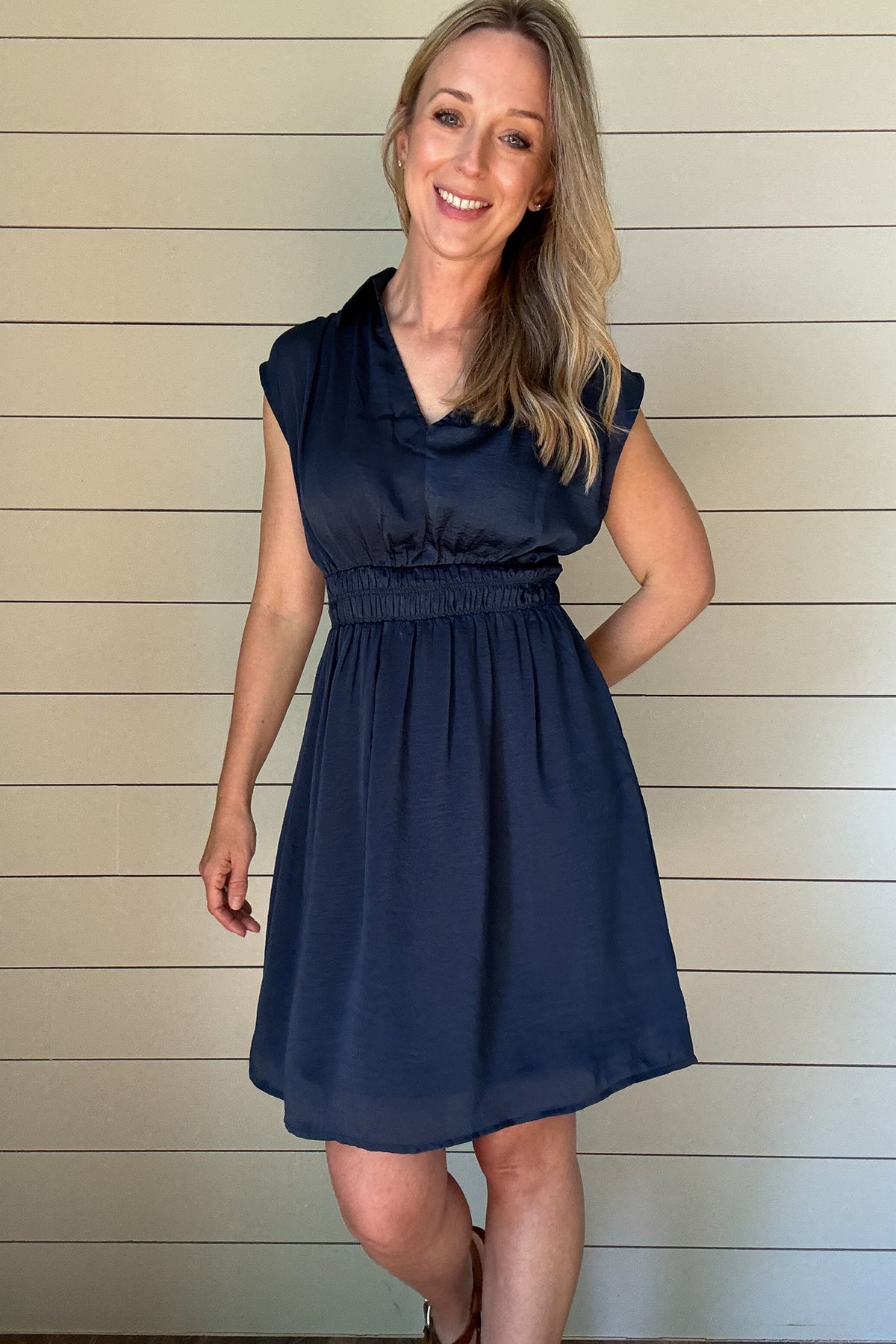 Navy Day Dress