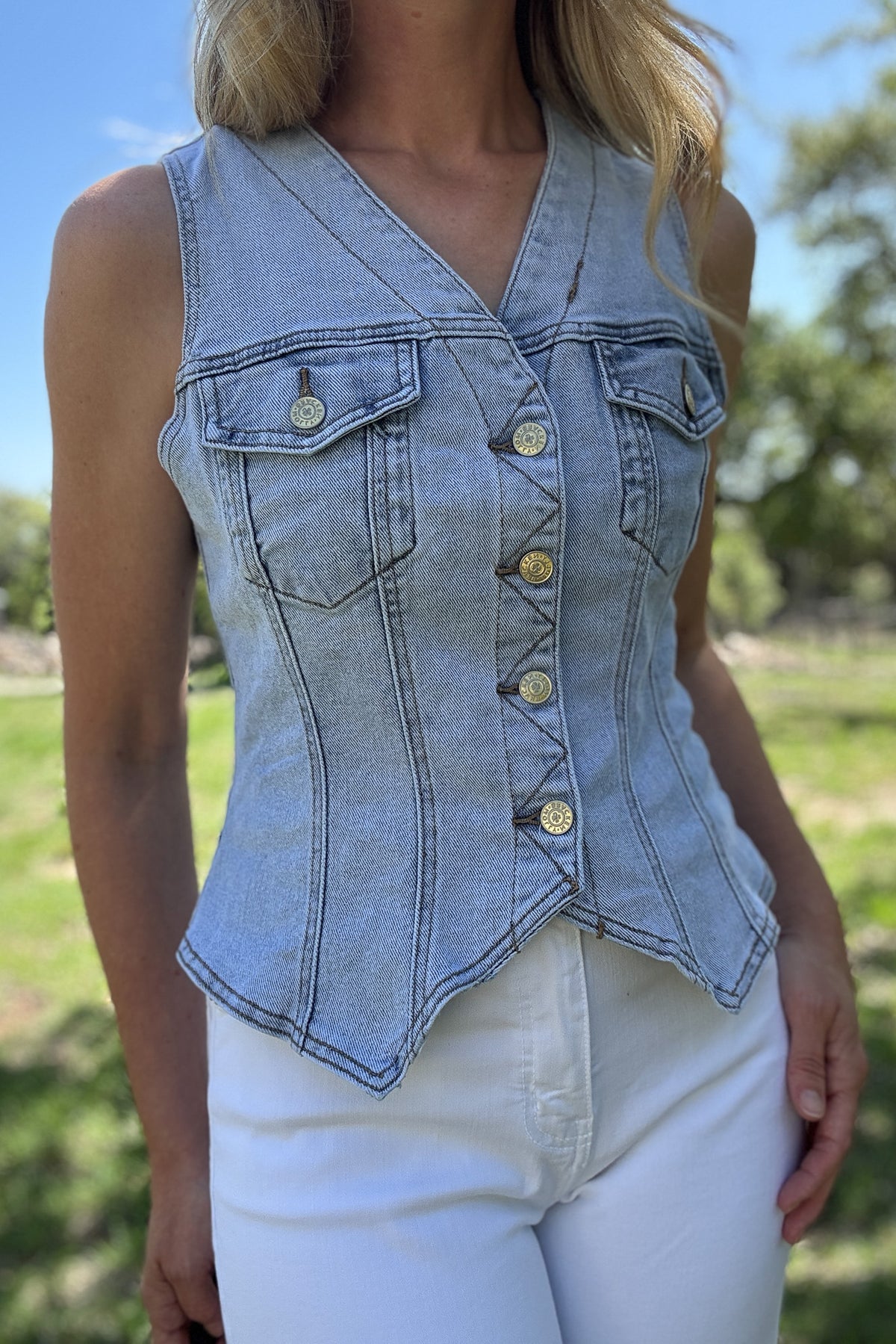 Denim Vest