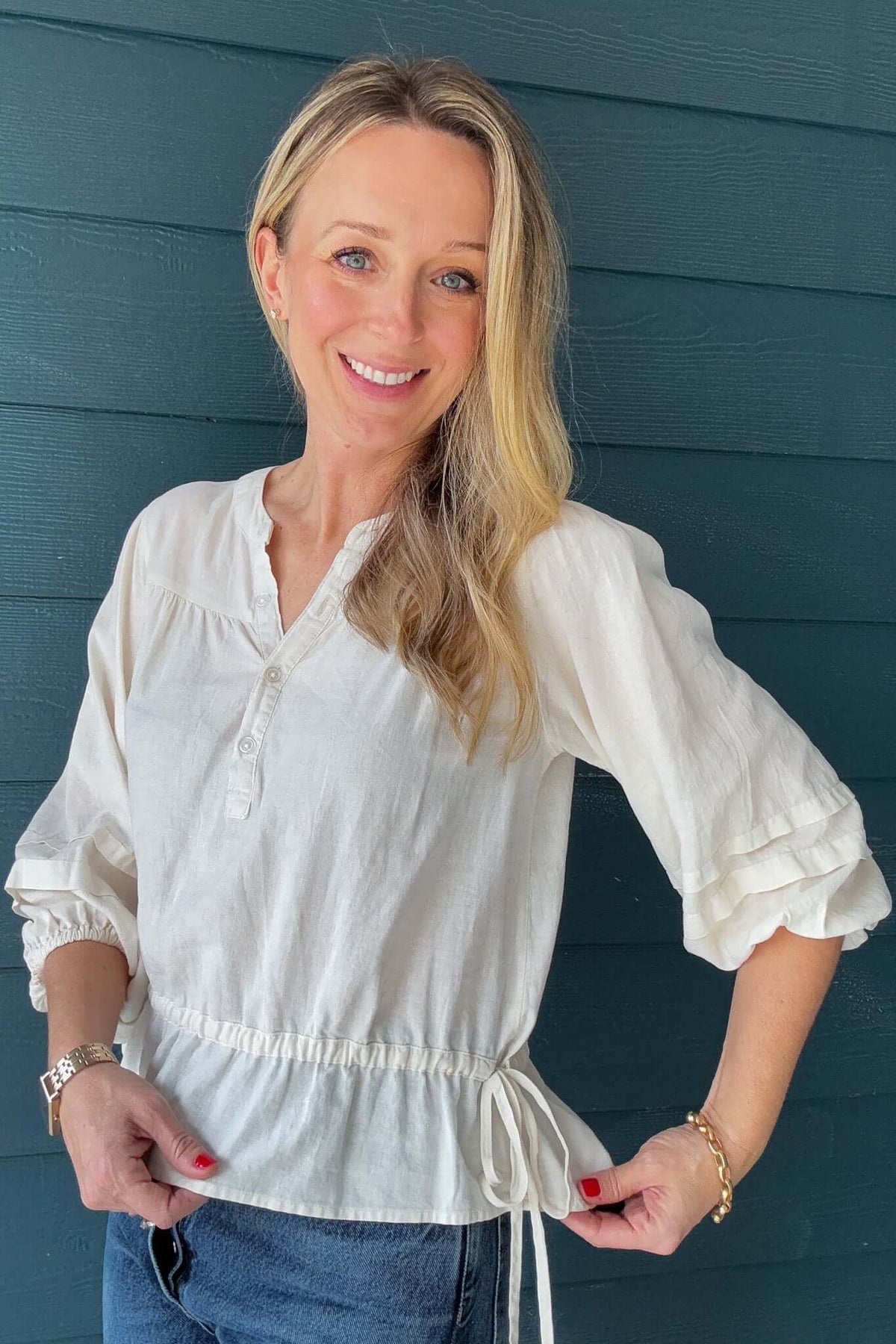 Wildflower Blouse - Cotton & Cashmere