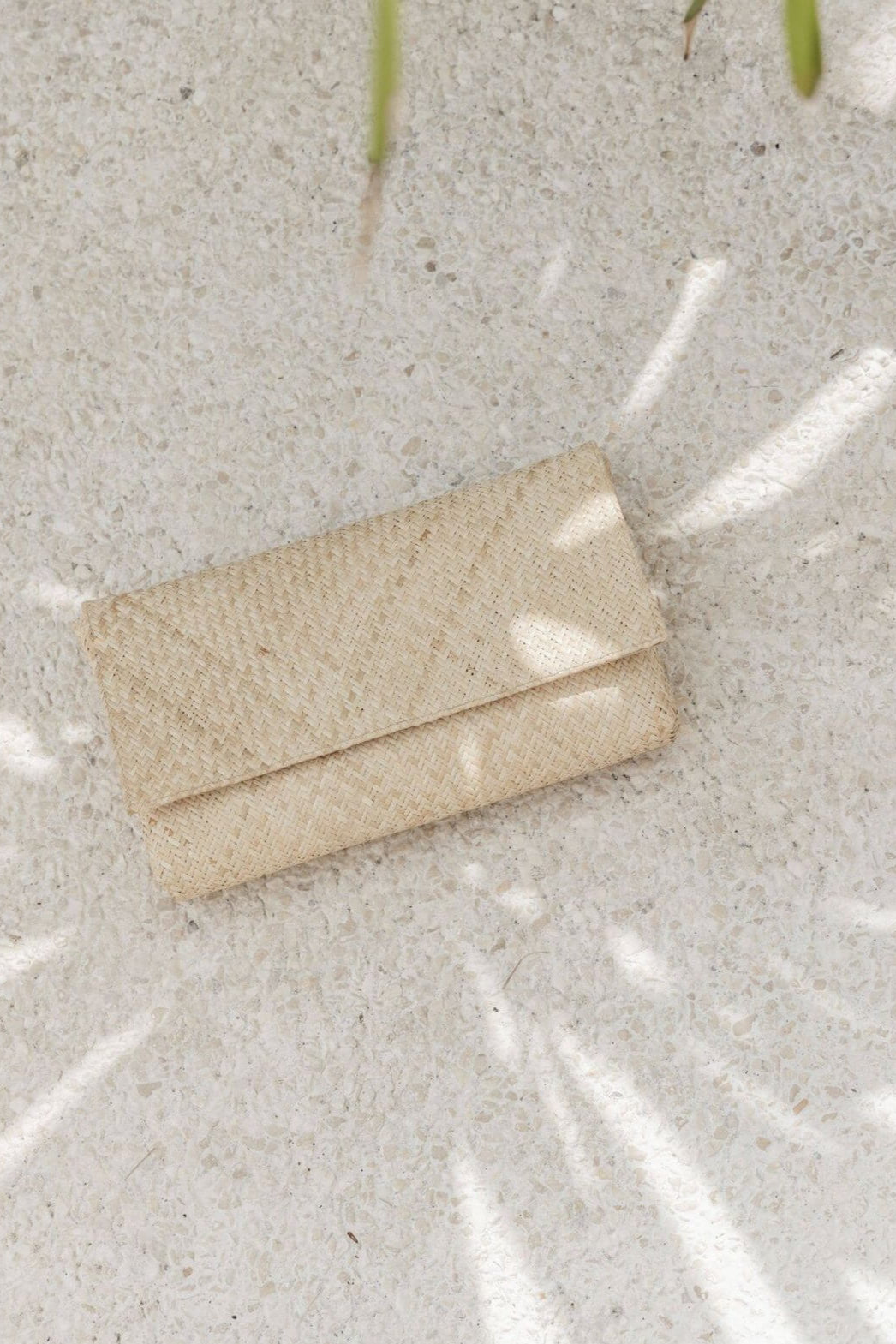 Village Woven Clutch - Cotton & Cashmere