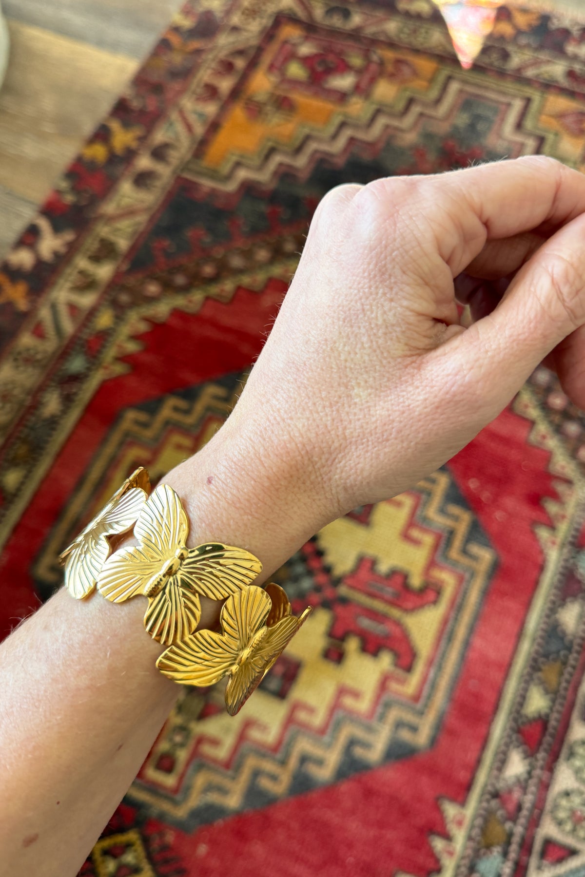 Butterfly Chain Cuff