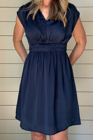 Navy Day Dress