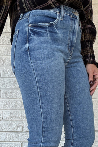 Bambino, 33" Inseam Baby Flare Jeans, Light Wash, Made in the USA