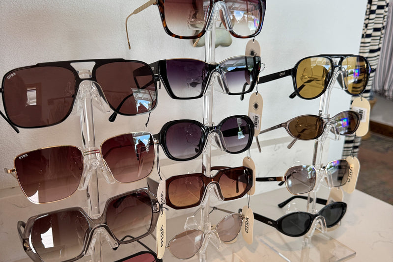   Otra shades
Otra eyewear
women’s sunglasses
boutique sunglasses
sunglasses in Blanco Texas
women’s boutique Blanco TX
Cotton and Cashmere Blanco Texas
designer inspired sunglasses
oversized sunglasses for women
modern sunglasses for women
statement sunglasses
everyday sunglasses
Texas boutique accessories
women’s fashion accessories
effortless women’s style
boutique eyewear
in store only sunglasses
shop sunglasses Blanco Texas  