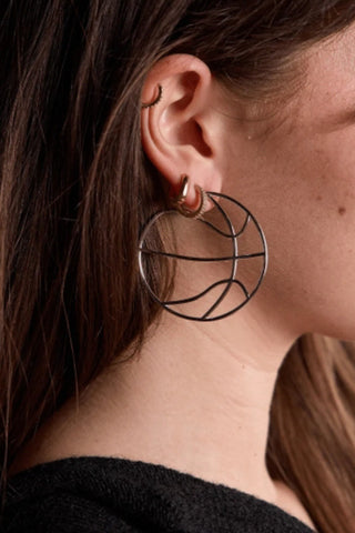 Basketball Hoops, Silver