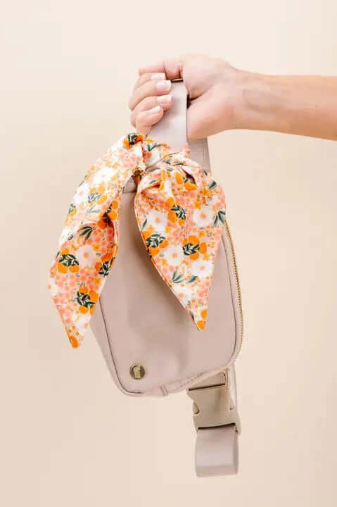 All You Need Belt Bag with Hair Scarf - Cotton & Cashmere