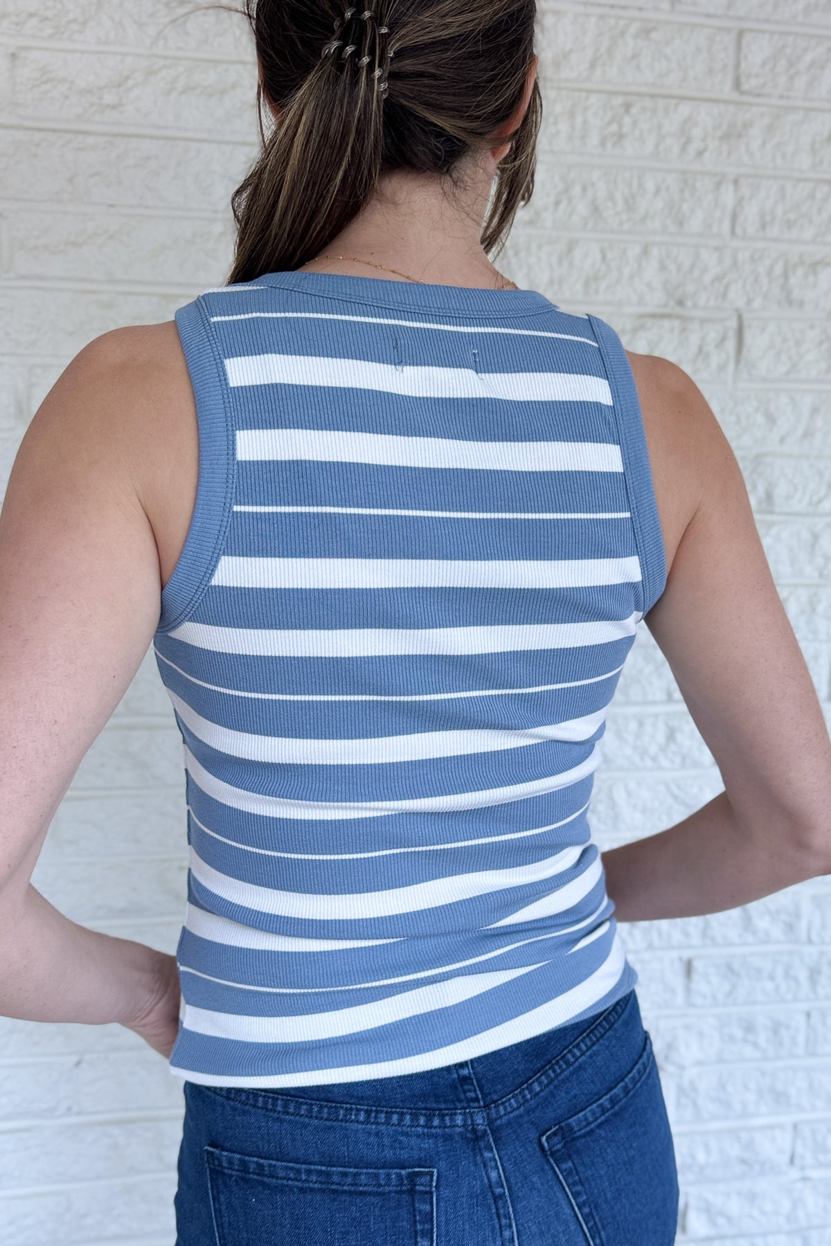 effortless style tank top, fitted ribbed camisole style tank, butter yellow spring top, layering tank women, casual chic tank top, soft knit essential tank, everyday wear women, clean basic wardrobe top