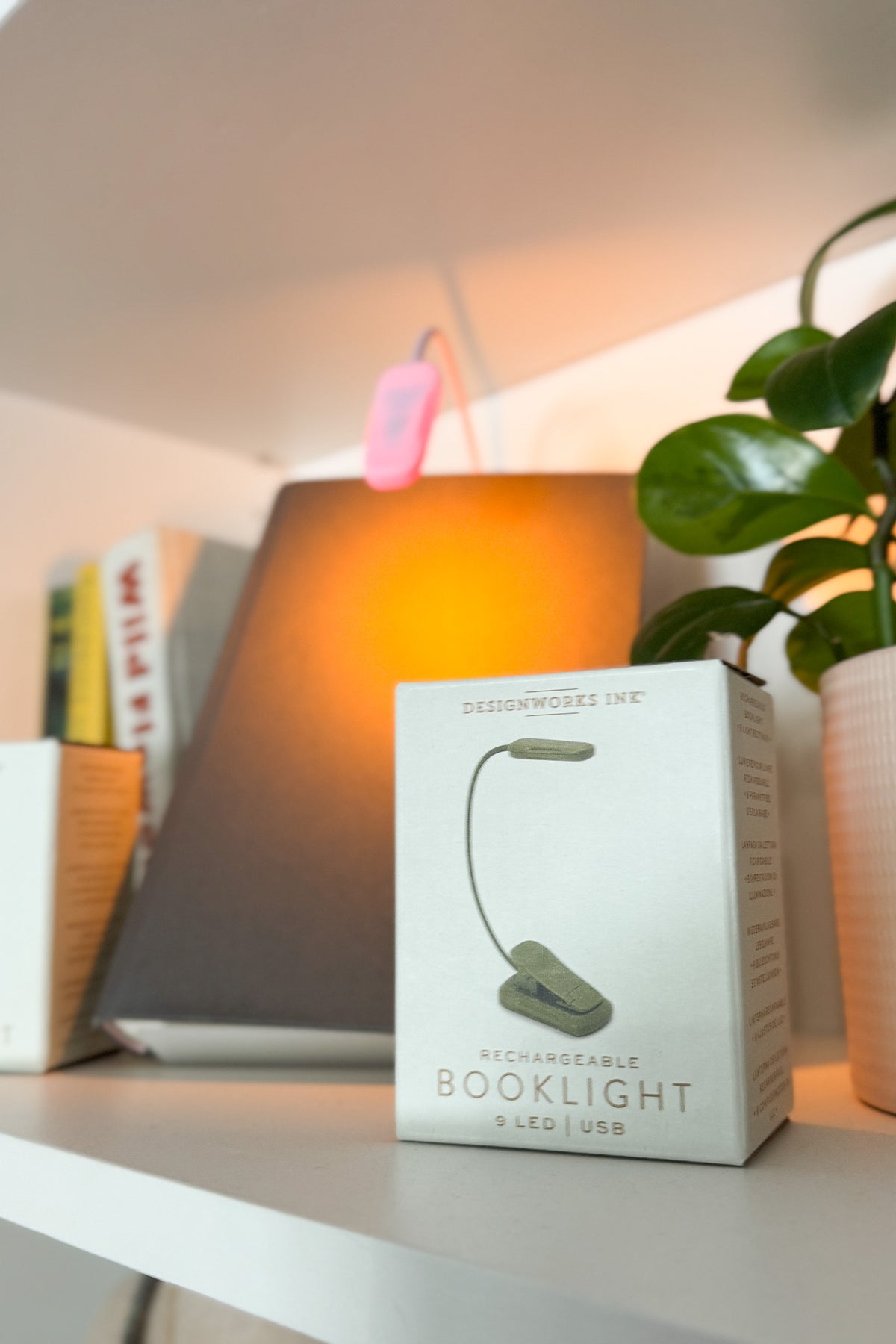Fuel your love for literature with our LED Booklight – where every page is an adventure, and every word shines bright. The compact and lightweight design makes our booklight the perfect travel companion. Whether you're on a plane, curled up on the couch, or camping under the stars, this booklight ensures that your reading journey is never left in the dark.