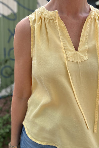 women’s clothing near me, clothing store near me, Blanco TX boutique, sleeveless blouse women, split neck top, casual women’s tops, easy to wear clothing, shop women’s clothing online, ships from Texas, quality women’s clothing