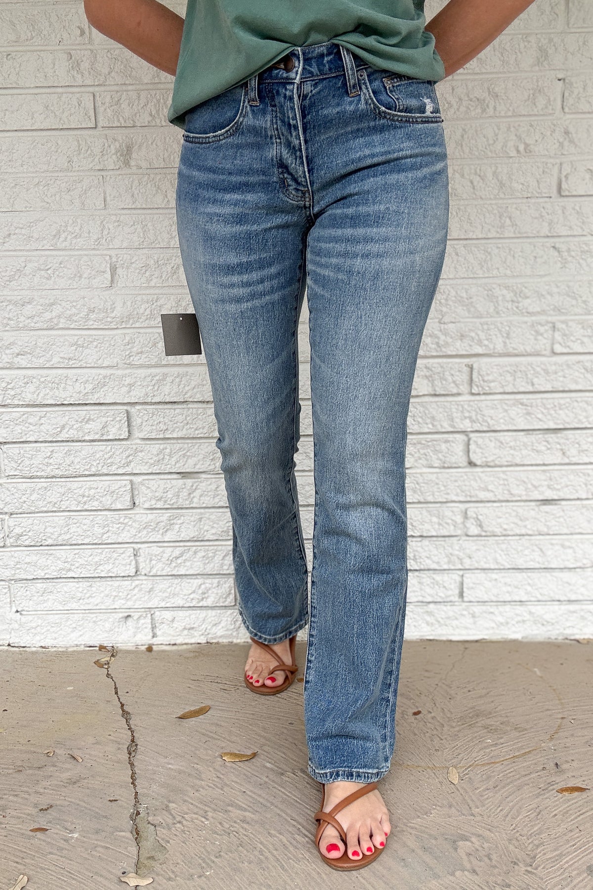 women’s denim jeans cotton blend effortless everyday style boutique Blanco Texas