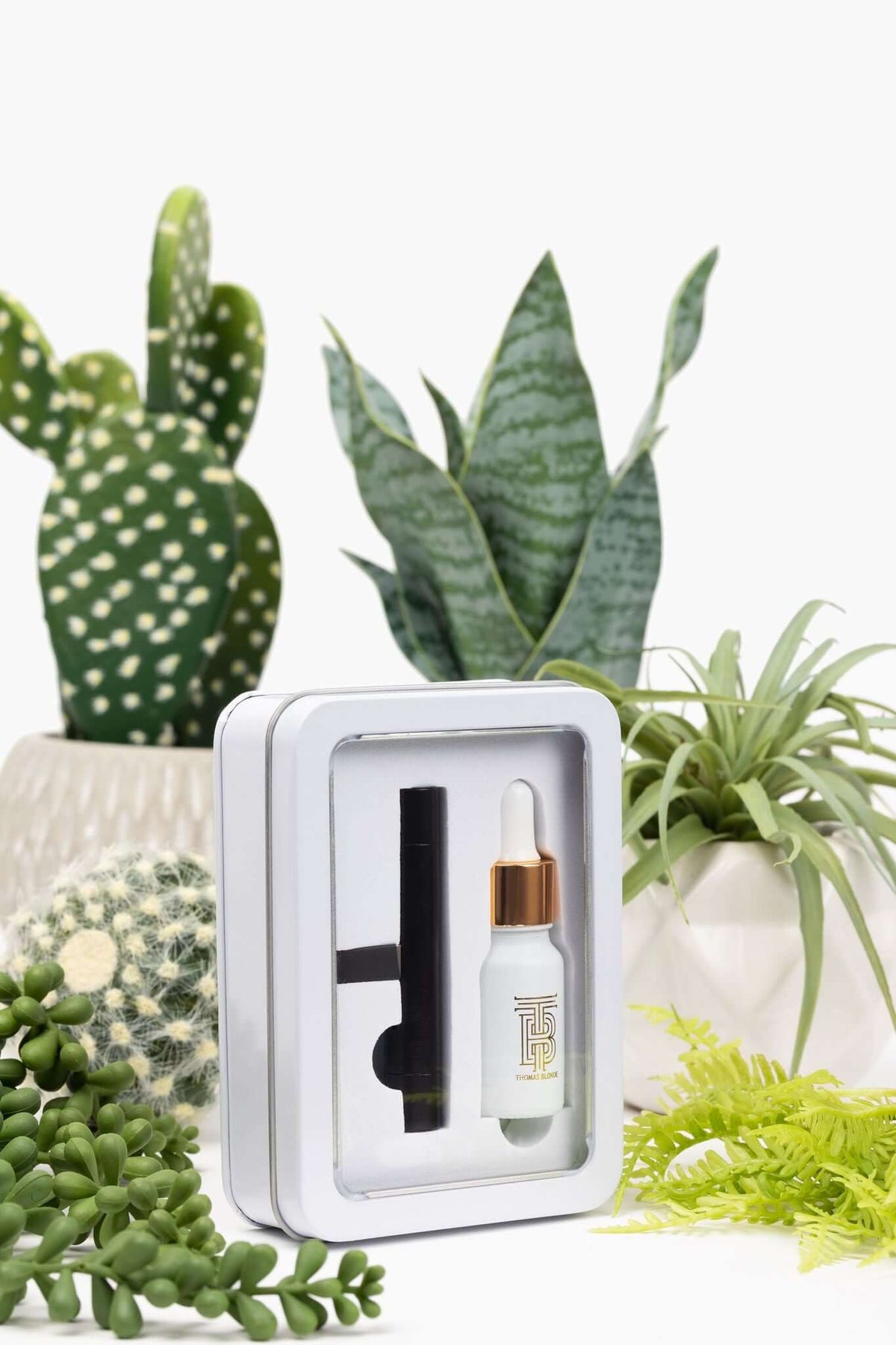 Car Vent Clip Gift Set with Joshua Tree Oil - Cotton & Cashmere