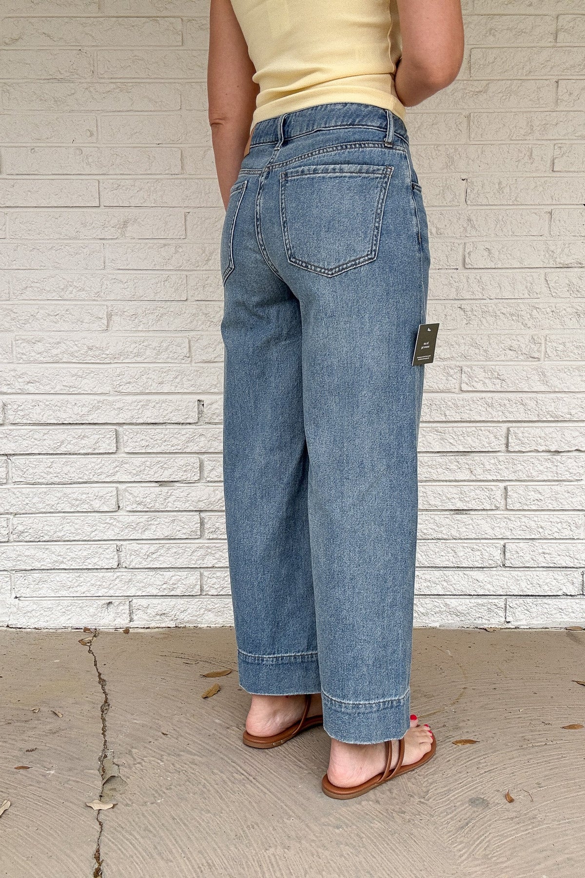 classic women’s jeans high rise cotton denim Cotton and Cashmere Texas