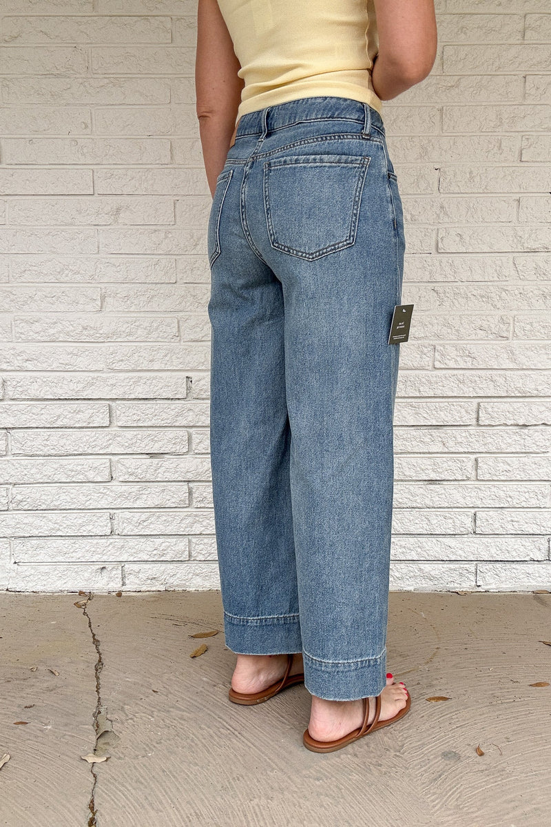 classic women’s jeans high rise cotton denim Cotton and Cashmere Texas