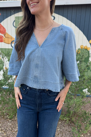 soft cotton women’s shirt effortless casual style ships from Texas boutique