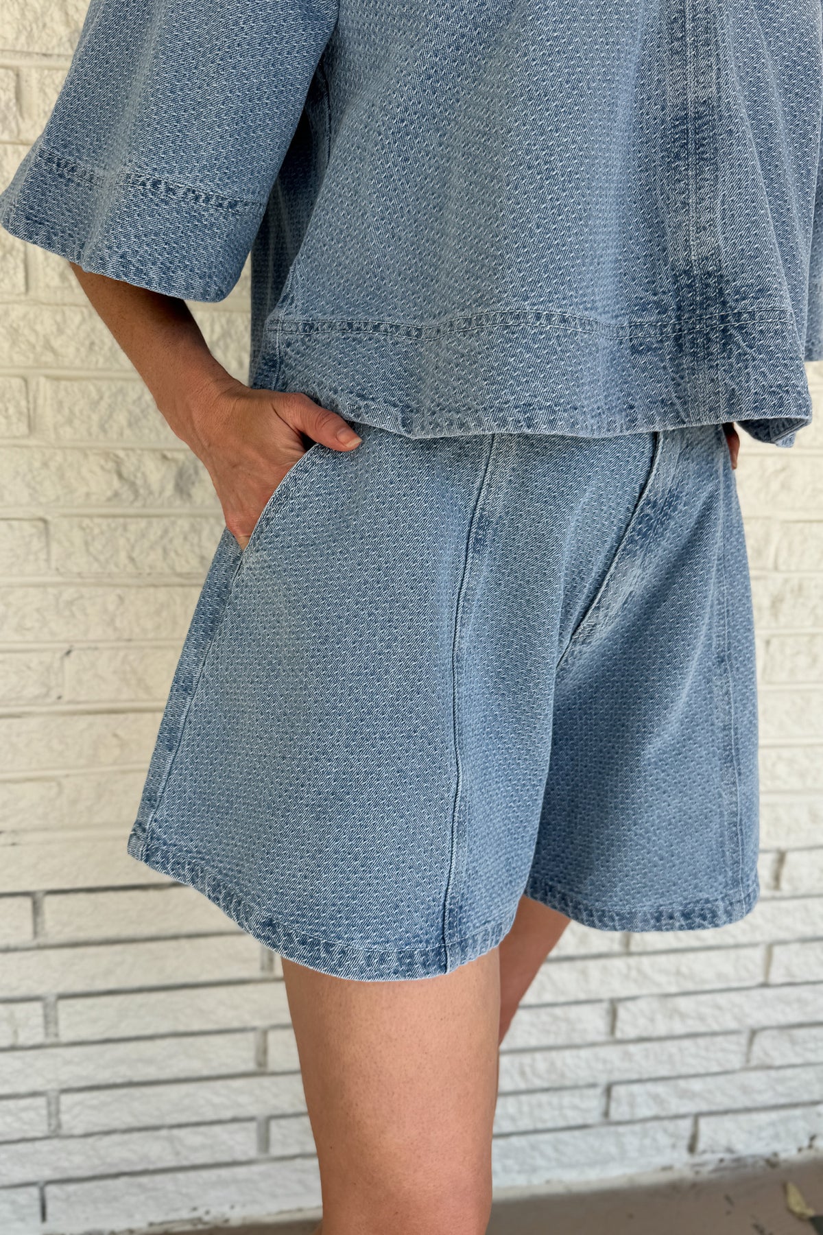 women’s cotton shorts, flared denim shorts, women’s boutique Blanco Texas, boutique women’s clothing online, denim shorts for women, quality women’s clothing, casual women’s fashion, women’s clothing boutique Texas, summer wardrobe essentials