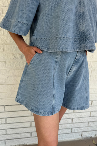 women’s cotton shorts, flared denim shorts, women’s boutique Blanco Texas, boutique women’s clothing online, denim shorts for women, quality women’s clothing, casual women’s fashion, women’s clothing boutique Texas, summer wardrobe essentials