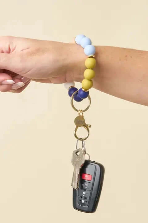 Hands Free Keychain Wristlet - Cotton & Cashmere