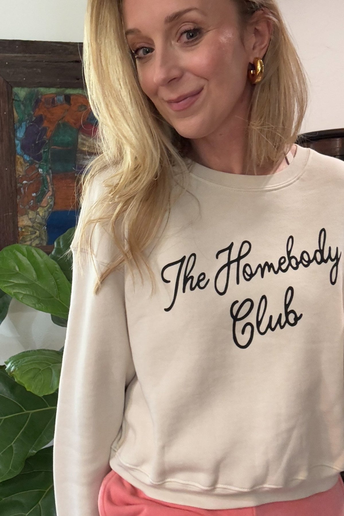 Homebody Club Sweatshirt - Cotton & Cashmere