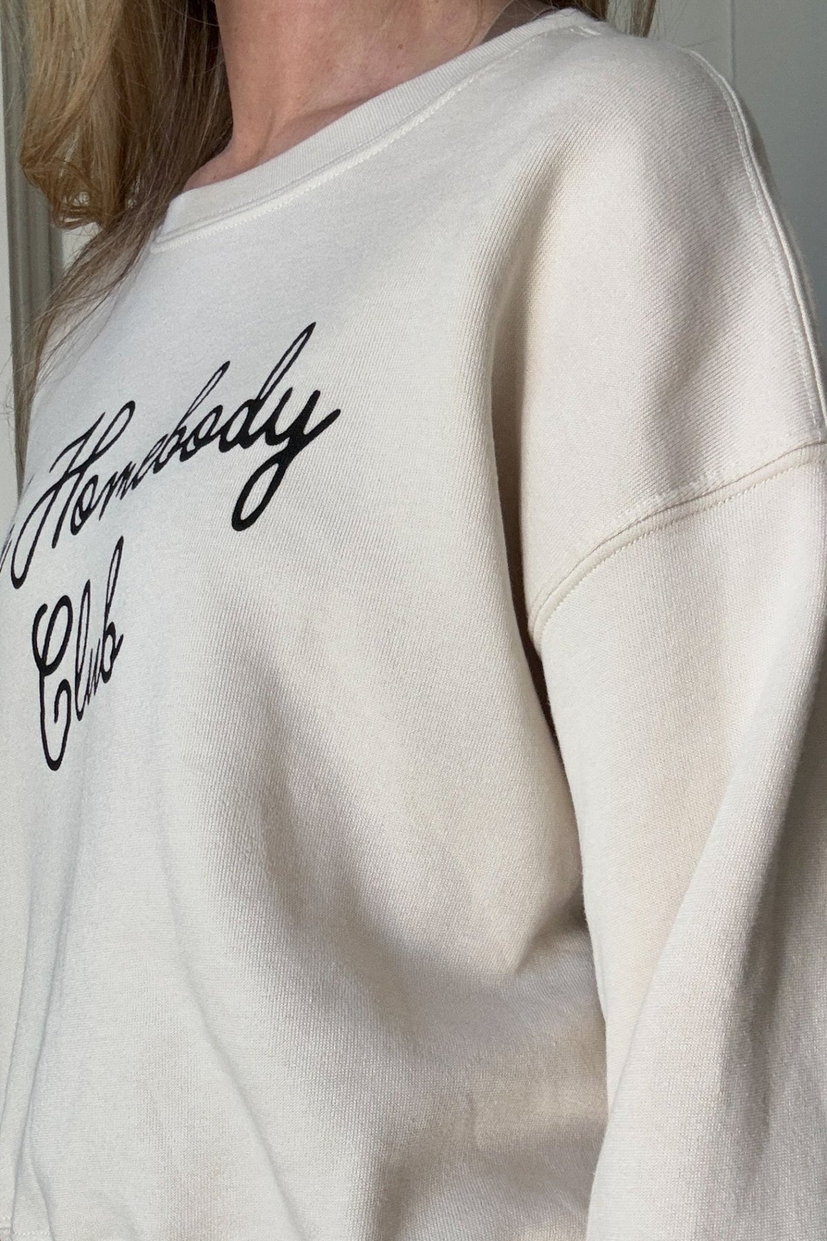 Homebody Club Sweatshirt - Cotton & Cashmere