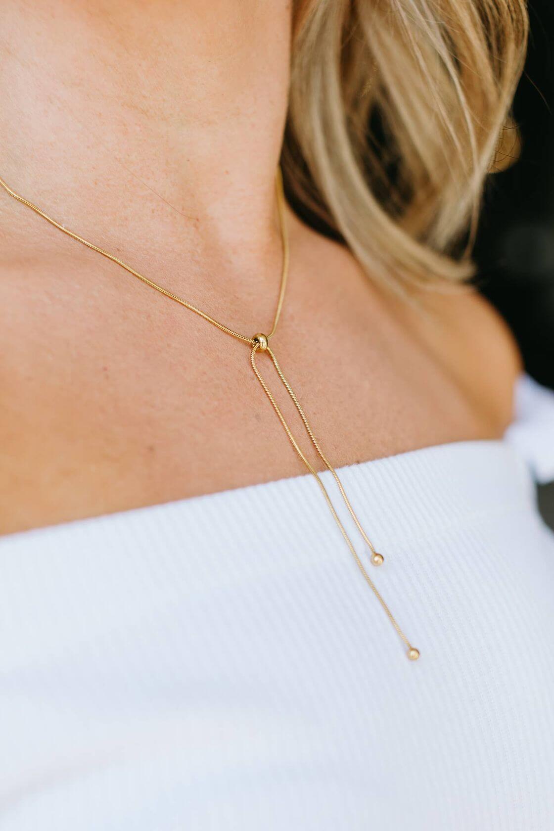 lariat necklace