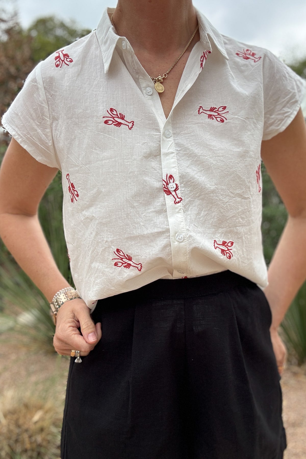 women’s 100 percent cotton top breathable everyday style boutique Blanco Texas