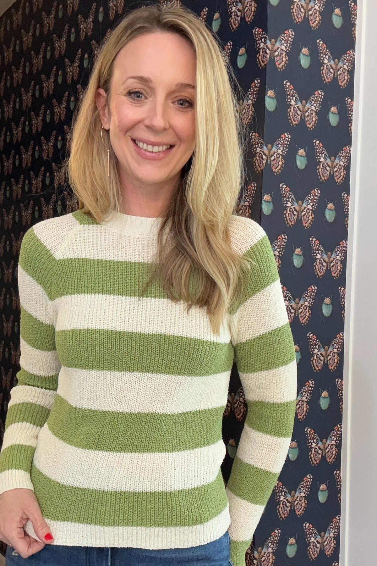 Lucky Stripes Sweater - Cotton & Cashmere