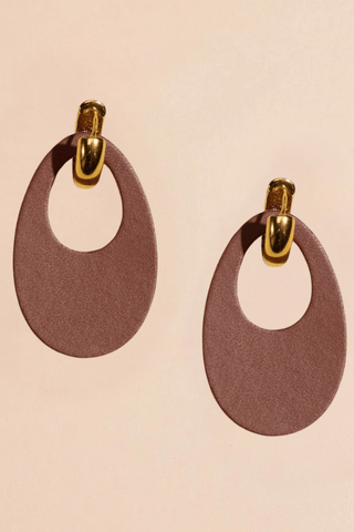 statement drop earrings, oval drop earrings, sculptural earrings, cutout earrings, gold huggie earrings, silver huggie earrings, waterproof earrings, PVD plated jewelry, interchangeable earrings, modern statement earrings, nickel free earrings, hypoallergenic earrings, women’s fashion jewelry, boutique earrings, effortless style accessories, Cotton & Cashmere boutique, Blanco Texas boutique, women’s jewelry online