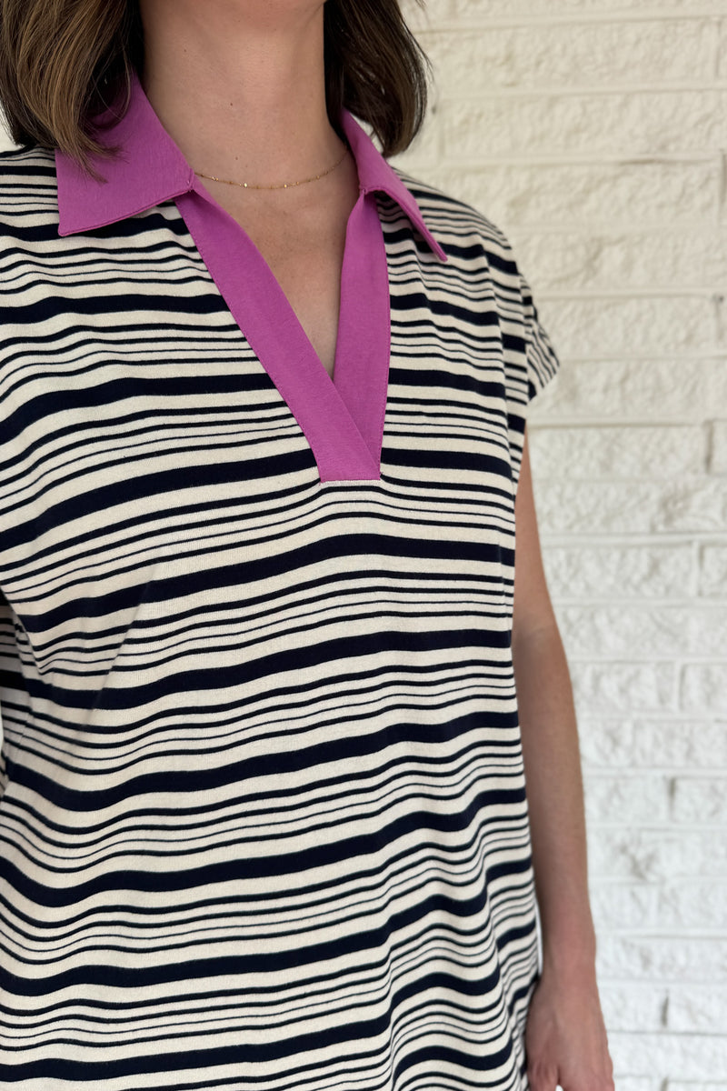 women’s maxi dress with pockets, breathable cotton women’s dress, local women’s clothing boutique, boutique dresses shipping from Texas, striped casual women’s dress, women’s style for 40 plus, easy throw on dresses