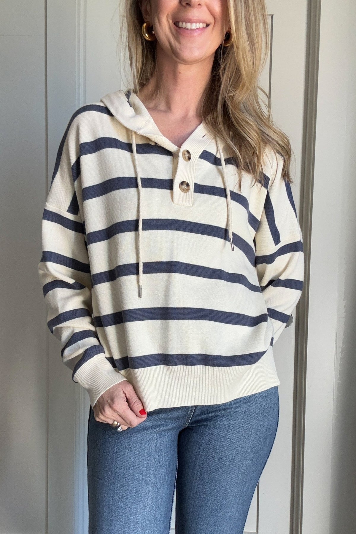 The Nautical Hoodie - Cotton & Cashmere